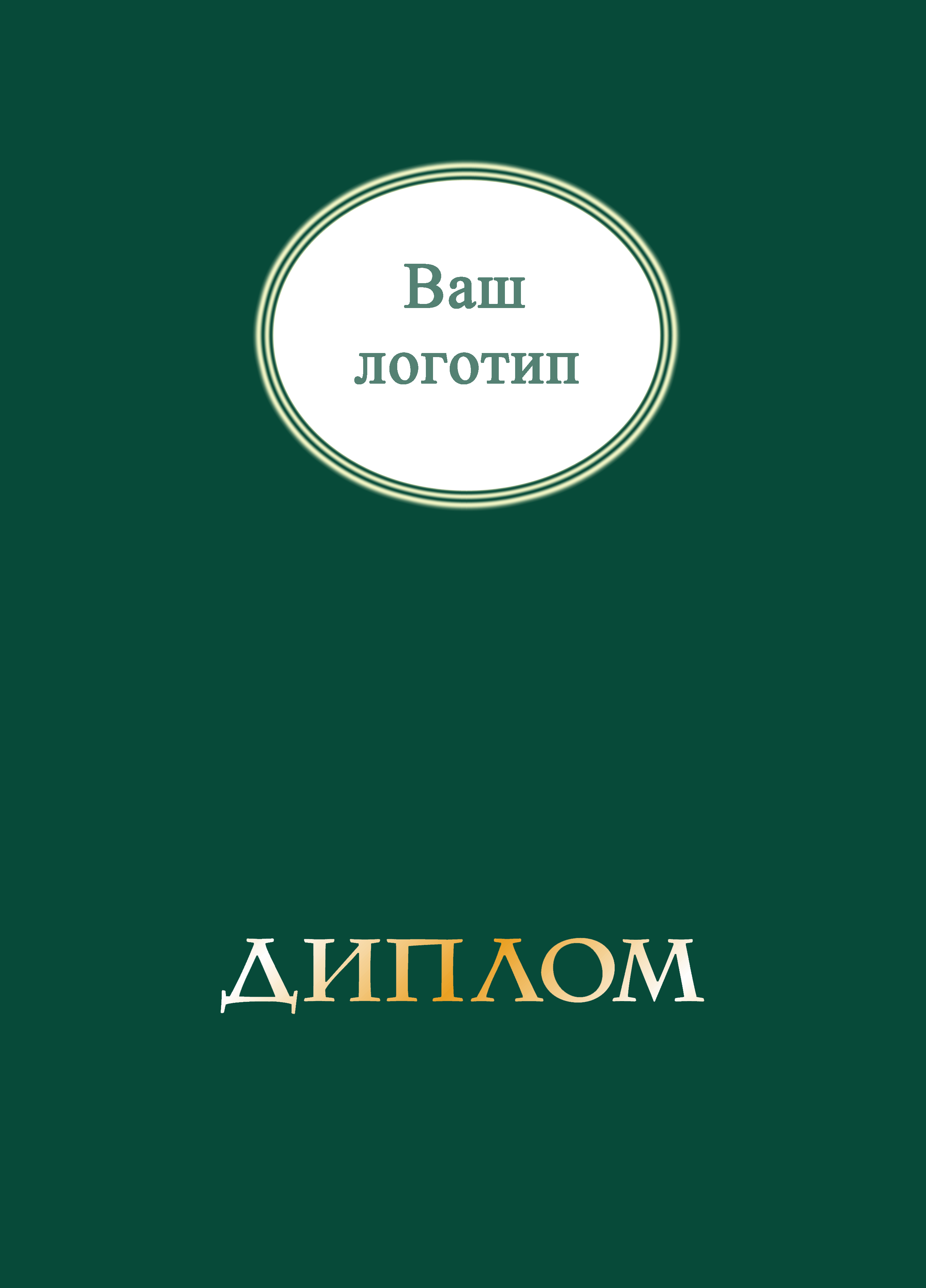 Папка к диплому, без герба