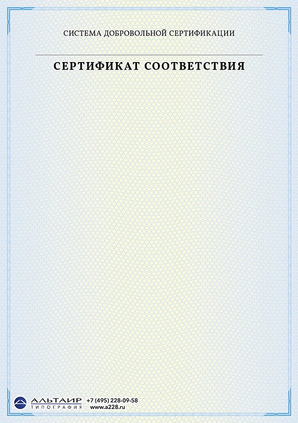 Бланк с защитой "Раскат"