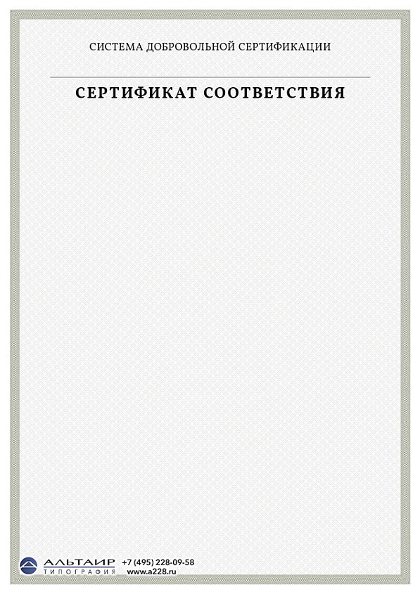 Бланк с защитой "Стройный"