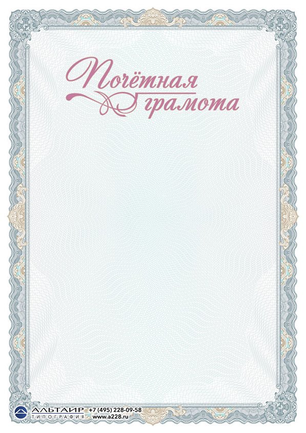 Бланк с защитой "Гармония", бирюза, 6 элементов защиты