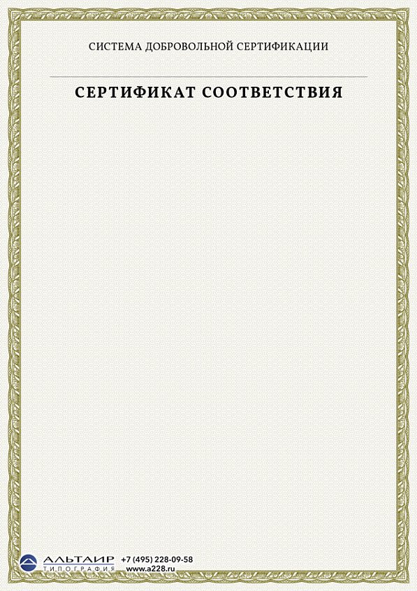 Бланк с защитой "Простой"